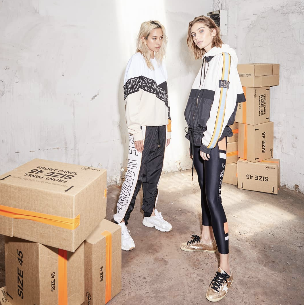 Athleisurewear trend: founders of activewear brand P.E. Nation on
